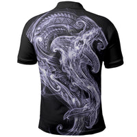 Waiporoporo Maori Tribal Hammershark Ghost Spirit Polo Shirt