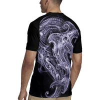 Waiporoporo Maori Tribal Hammershark Ghost Spirit Rugby Jersey