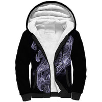 Waiporoporo Maori Tribal Hammershark Ghost Spirit Sherpa Hoodie
