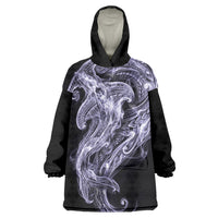 Waiporoporo Maori Tribal Hammershark Ghost Spirit Wearable Blanket Hoodie