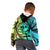 Malampa Fiji Day Kid Hoodie Vanuatu Sand Drawing With Polynesian Pattern LT9 - Polynesian Pride