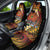 Melanesian Papua New Guinea Car Seat Cover Plumeria Bird of Paradise Tribal