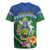 Melanesian Solomon Islands Rugby Jersey Tropical Shark Tattoo