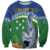 Melanesian Solomon Islands Sweatshirt Tropical Shark Tattoo