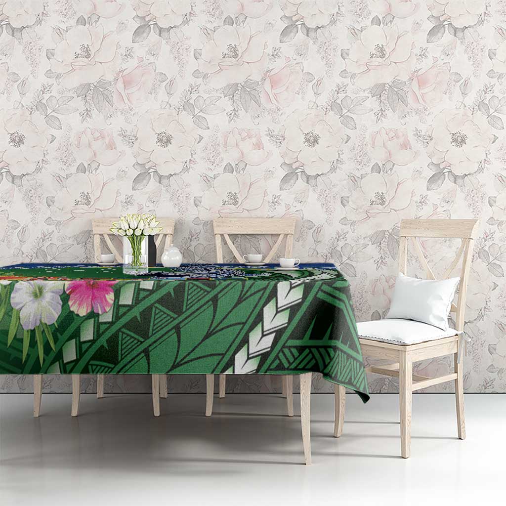 Melanesian Solomon Islands Tablecloth Tropical Shark Tattoo