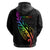 Personalised New Zealand Wellington Pride Hoodie Maori Fern with Pride Flag 2024 LT9 - Polynesian Pride