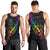 Personalised New Zealand Wellington Pride Men Tank Top Maori Fern with Pride Flag 2024 LT9 - Polynesian Pride