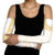 Aloha Lei Onaona Arm Sleeves Beige Hawaiian Tribal Pattern - Polynesian Pride