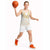 Aloha Lei Onaona Basketball Jersey Beige Hawaiian Tribal Pattern - Polynesian Pride