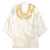 Aloha Lei Onaona Kimono Beige Hawaiian Tribal Pattern - Polynesian Pride