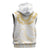 Aloha Lei Onaona Sleeveless Hoodie Beige Hawaiian Tribal Pattern - Polynesian Pride