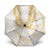 Aloha Lei Onaona Umbrella Beige Hawaiian Tribal Pattern - Polynesian Pride