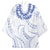 Aloha Lei Onaona Kimono Navy Blue Hawaiian Tribal Pattern - Polynesian Pride