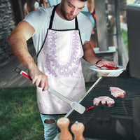 Aloha Lei Onaona Apron Purple Hawaiian Tribal Pattern - Polynesian Pride