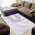 Aloha Lei Onaona Area Rug Purple Hawaiian Tribal Pattern