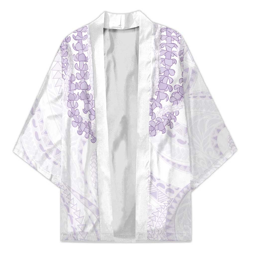 Aloha Lei Onaona Kimono Purple Hawaiian Tribal Pattern - Polynesian Pride