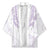 Aloha Lei Onaona Kimono Purple Hawaiian Tribal Pattern - Polynesian Pride