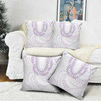 Aloha Lei Onaona Pillow Cover Purple Hawaiian Tribal Pattern - Polynesian Pride