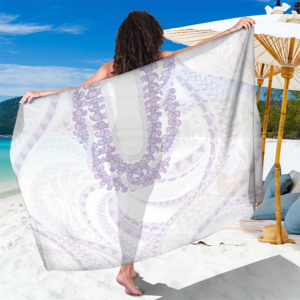 Aloha Lei Onaona Sarong Purple Hawaiian Tribal Pattern