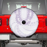 Aloha Lei Onaona Spare Tire Cover Purple Hawaiian Tribal Pattern