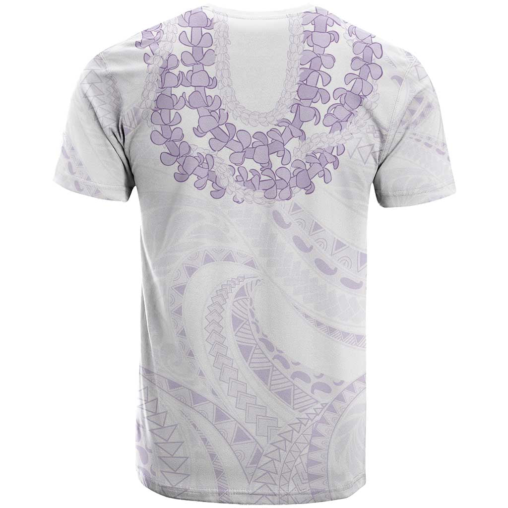 Aloha Lei Onaona T Shirt Purple Hawaiian Tribal Pattern