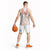 Aloha Lei Onaona Basketball Jersey Red Hawaiian Tribal Pattern - Polynesian Pride