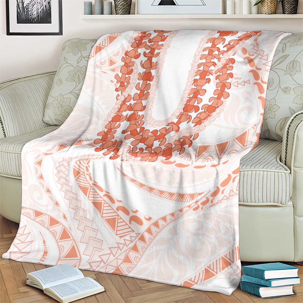 Aloha Lei Onaona Blanket Red Hawaiian Tribal Pattern