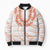 Aloha Lei Onaona Bomber Puffer Jacket Red Hawaiian Tribal Pattern - Polynesian Pride