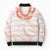 Aloha Lei Onaona Bomber Puffer Jacket Red Hawaiian Tribal Pattern - Polynesian Pride
