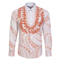 Aloha Lei Onaona Family Matching Tank Maxi Dress and Hawaiian Shirt Red Hawaiian Tribal Pattern