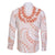 Aloha Lei Onaona Family Matching Tank Maxi Dress and Hawaiian Shirt Red Hawaiian Tribal Pattern