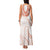Aloha Lei Onaona Family Matching Tank Maxi Dress and Hawaiian Shirt Red Hawaiian Tribal Pattern