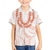 Aloha Lei Onaona Family Matching Tank Maxi Dress and Hawaiian Shirt Red Hawaiian Tribal Pattern