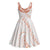Aloha Lei Onaona Midi Dress Red Hawaiian Tribal Pattern - Polynesian Pride