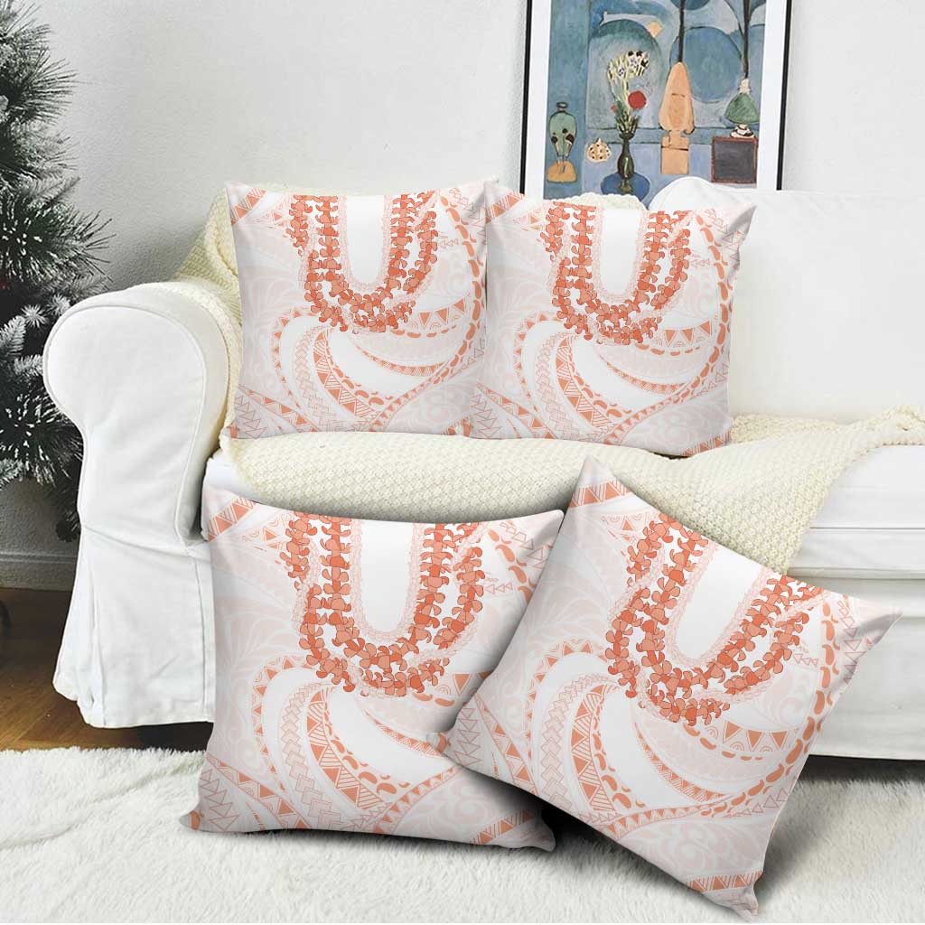 Aloha Lei Onaona Pillow Cover Red Hawaiian Tribal Pattern - Polynesian Pride