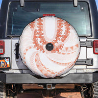 Aloha Lei Onaona Spare Tire Cover Red Hawaiian Tribal Pattern