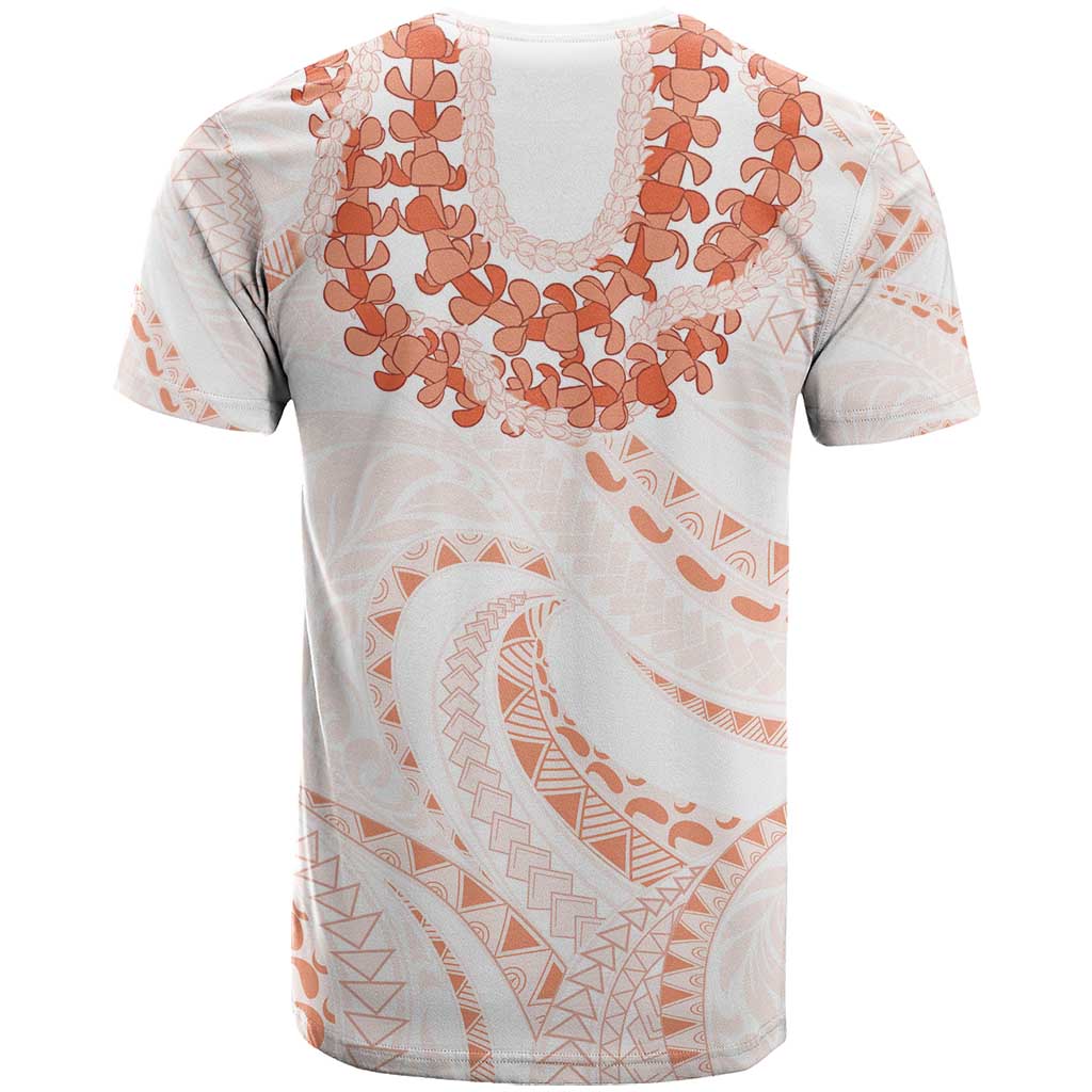 Aloha Lei Onaona T Shirt Red Hawaiian Tribal Pattern