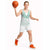 Aloha Lei Onaona Basketball Jersey Sage Green Hawaiian Tribal Pattern - Polynesian Pride