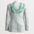 Aloha Lei Onaona Blazer Sage Green Hawaiian Tribal Pattern - Polynesian Pride