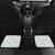Aloha Lei Onaona Car Mats Sage Green Hawaiian Tribal Pattern