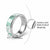 Aloha Lei Onaona Classic Ring Sage Green Hawaiian Tribal Pattern - Polynesian Pride