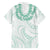 Aloha Lei Onaona Family Matching Tank Maxi Dress and Hawaiian Shirt Sage Green Hawaiian Tribal Pattern
