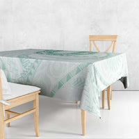 Aloha Lei Onaona Tablecloth Sage Green Hawaiian Tribal Pattern