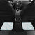 Aloha Lei Onaona Car Mats Teal Hawaiian Tribal Pattern