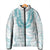 Aloha Lei Onaona Padded Jacket Teal Hawaiian Tribal Pattern - Polynesian Pride