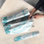 Aloha Lei Onaona Umbrella Teal Hawaiian Tribal Pattern - Polynesian Pride