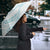 Aloha Lei Onaona Umbrella Teal Hawaiian Tribal Pattern - Polynesian Pride
