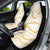Aloha Lei Mikioi Car Seat Cover Gold Polynesian Tribal Tatau Pattern