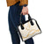 Aloha Lei Mikioi Shoulder Handbag Gold Polynesian Tribal Tatau Pattern