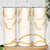 Aloha Lei Mikioi Skinny Tumbler Gold Polynesian Tribal Tatau Pattern